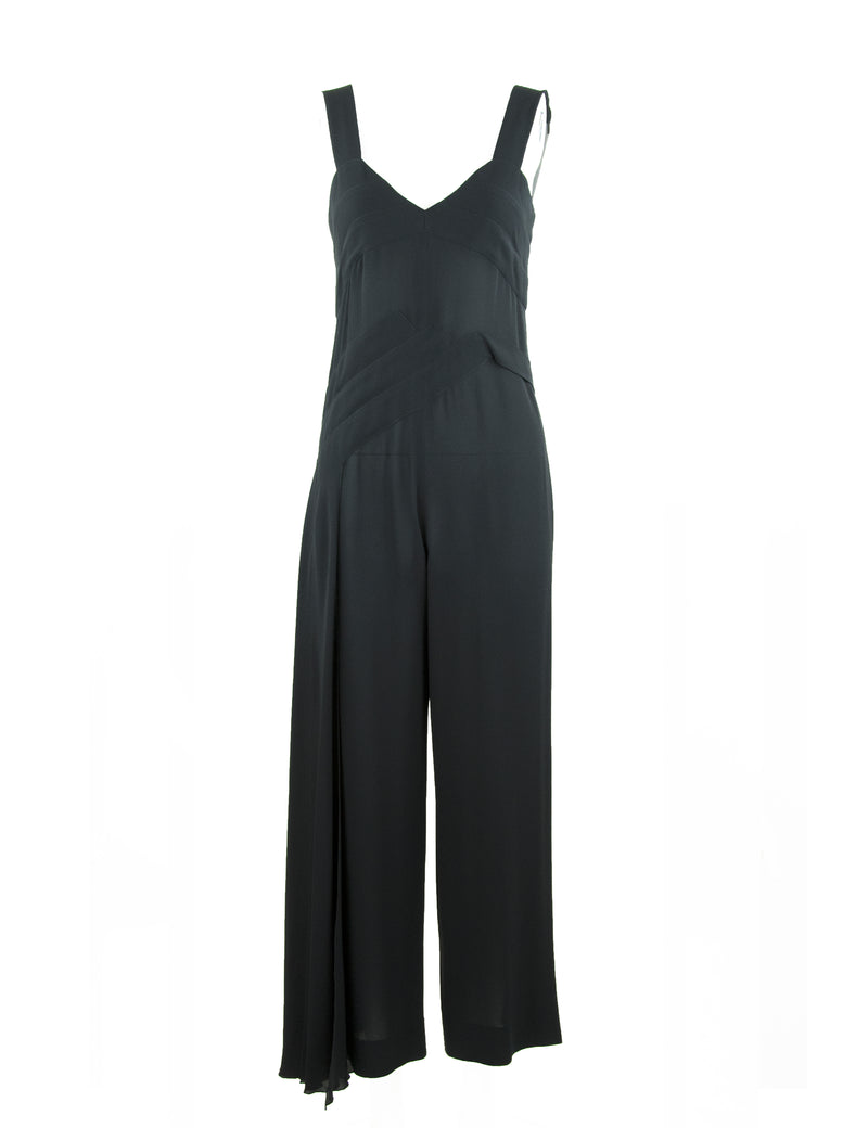 chanel black jumpsuit