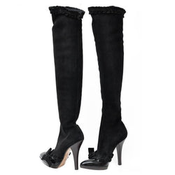 ysl over knee boots