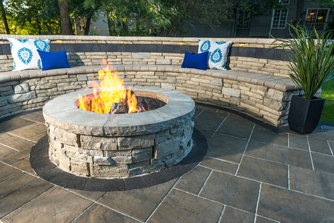 build-in fire pit