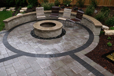 build-in fire pit