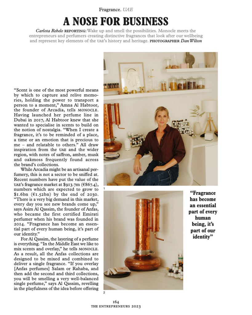 Monocle magazine article featuring Michelle Wranik-Hicks from Appellation - page 1 of 2