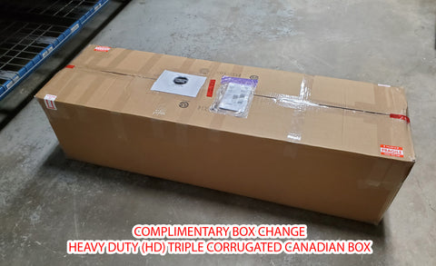 Heavy duty Canadian made triple corrugated cardboard box