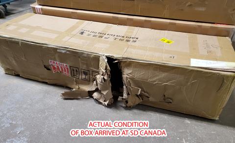 Badly Damaged Box during Sex Doll Import