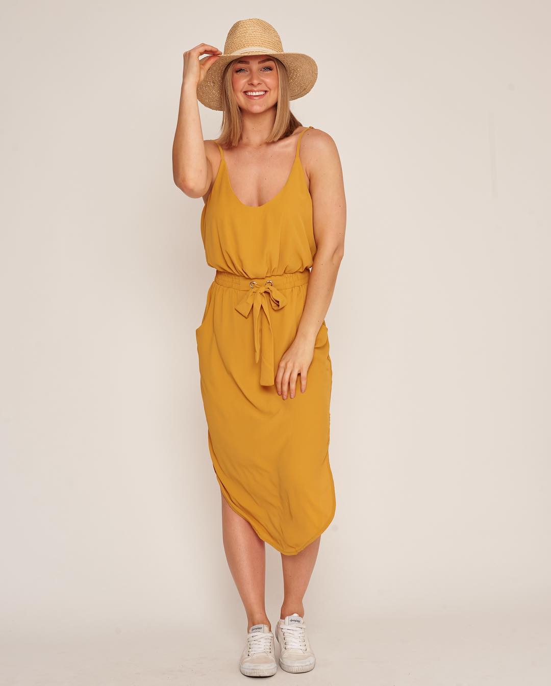 Mustard Summer Dress Cheap Sale, UP TO ...