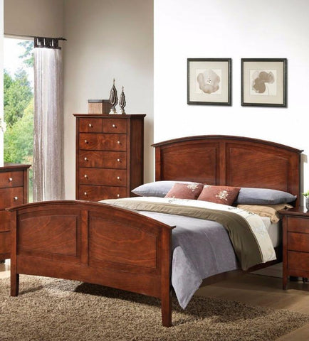 abbott warm whiskey full bed | mealey's furniture