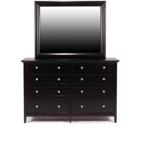 Spencer Black Dresser Mirror Mealey S Furniture
