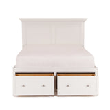 Shop Mealey's Spencer White King Storage Bed at Mealey's Furniture