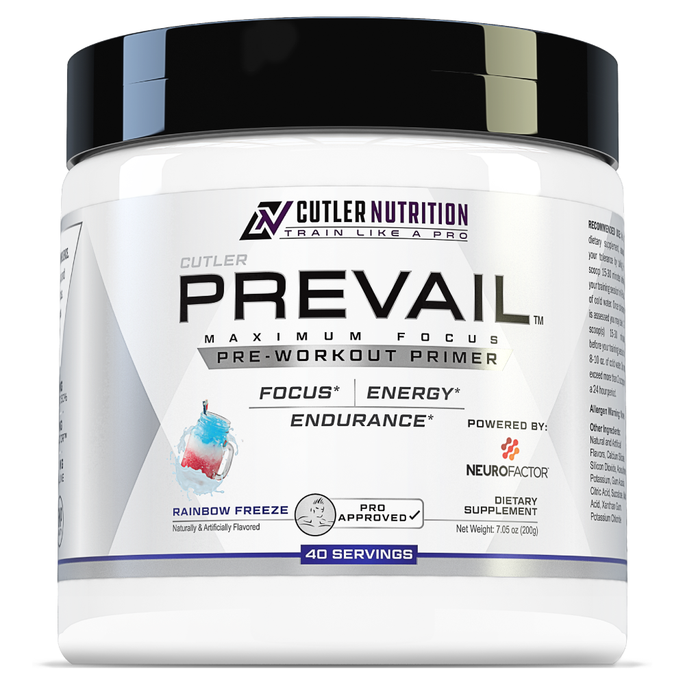 5 Day Cutler prevail pre workout for Women