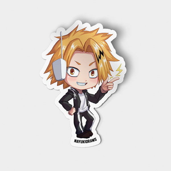 denki vinyl sticker nayukidraws