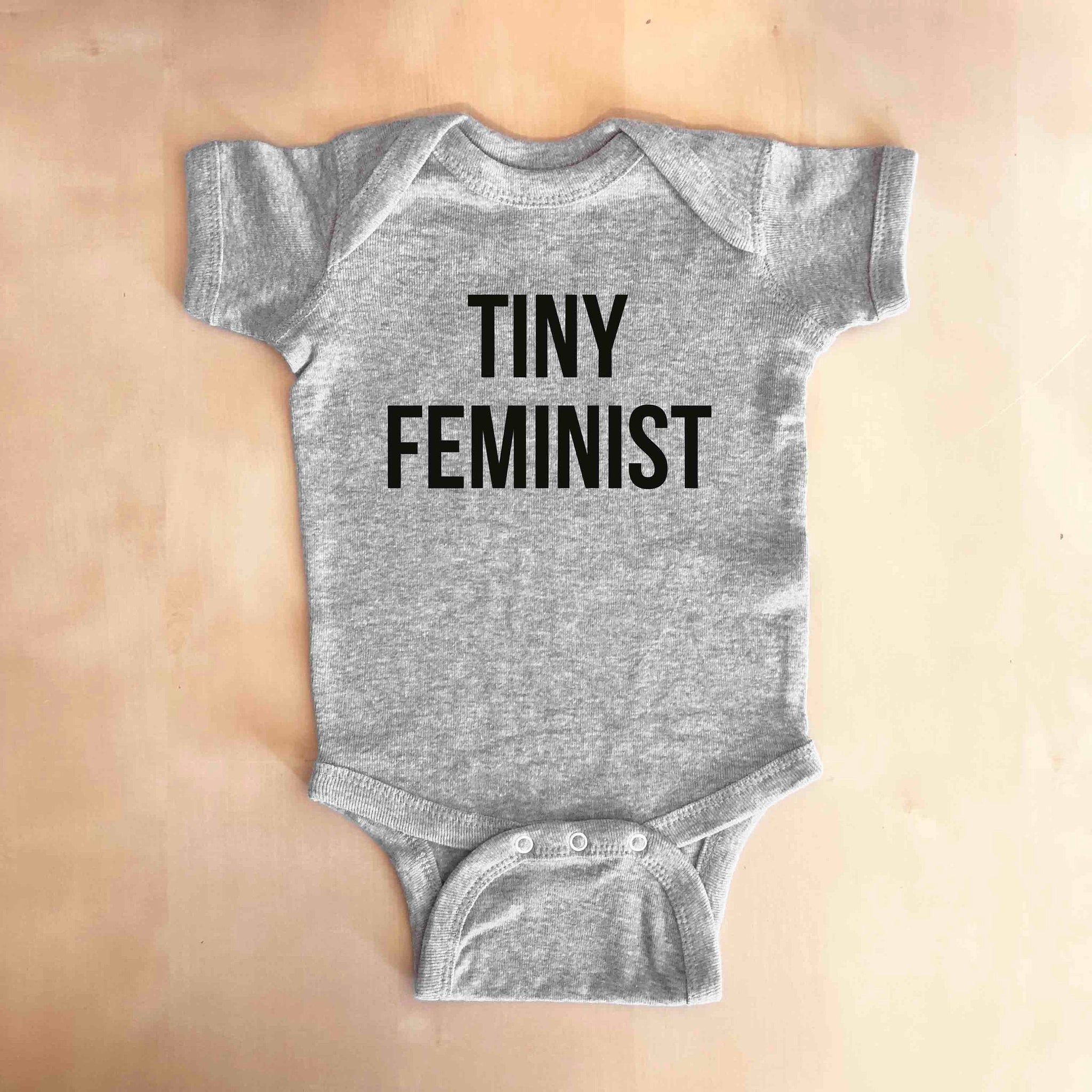 feminist baby onesie