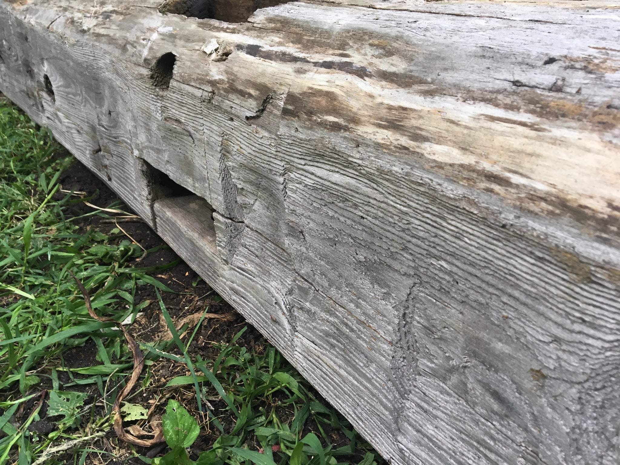 Reclaimed Barn Beams 10 X10 X12 1860s Ohio Barn Salvage Rust