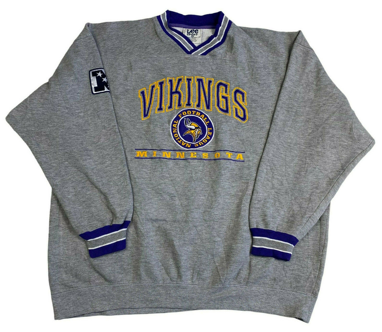 Vintage Vikings Sweatshirt - Claire de Lunar