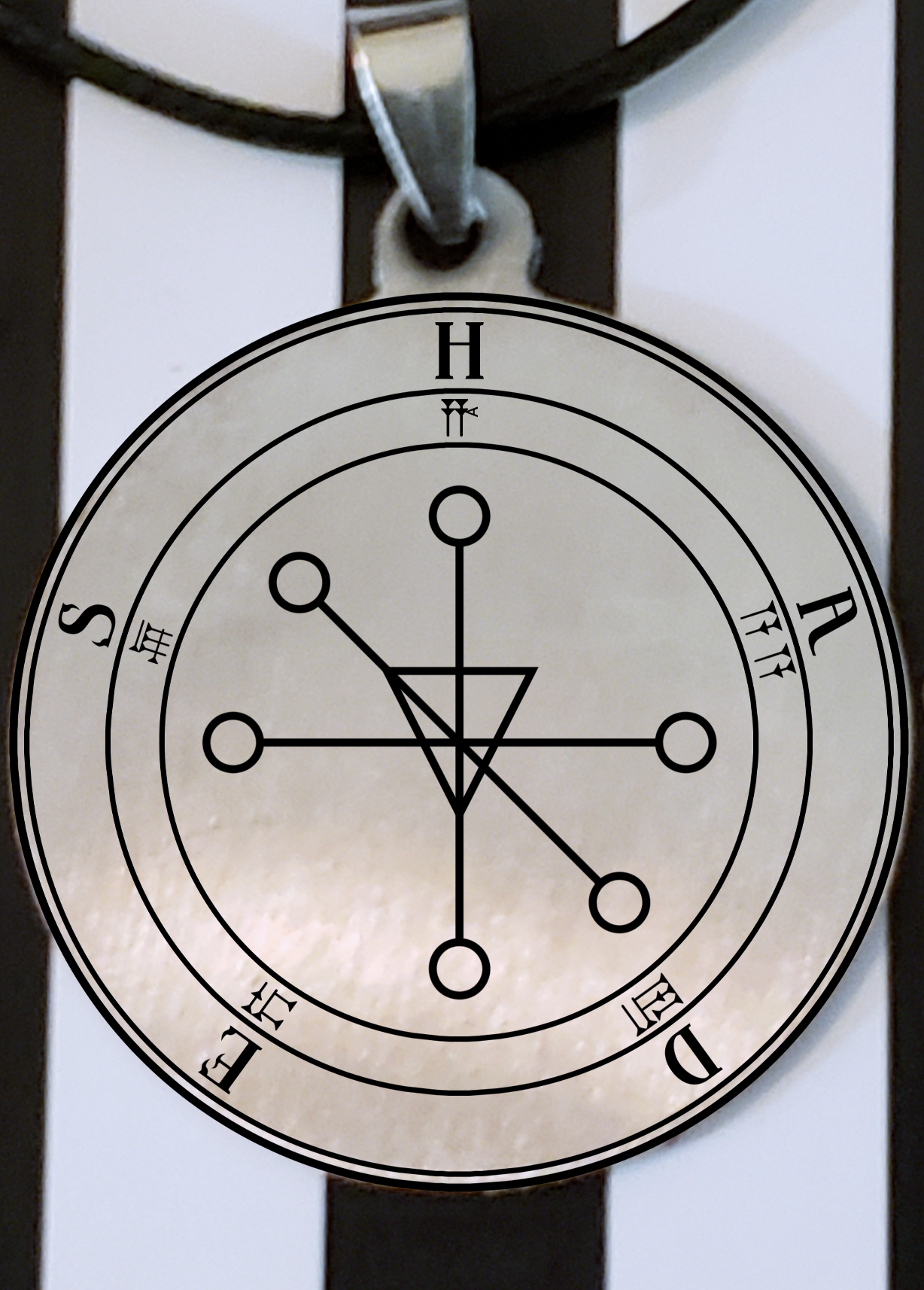 protection sigil necklace