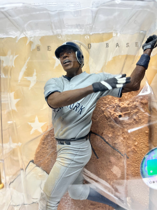 McFarlane Toys Alfonso Soriano with Gray Yankees Jersey MLB Series 8 Figure  2004