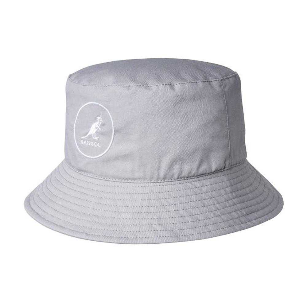 Kangol - Cotton - Bucket Hat - Light Grey – 