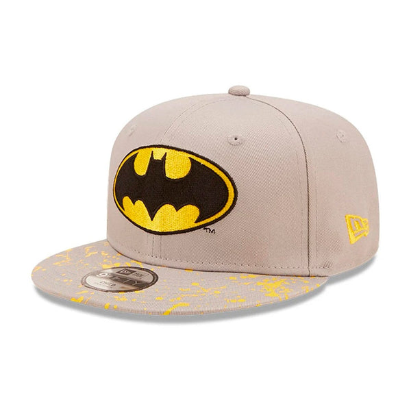 New Era - Batman 9Fifty Paint Splatter Youth - Snapback - Grey/Yellow –  