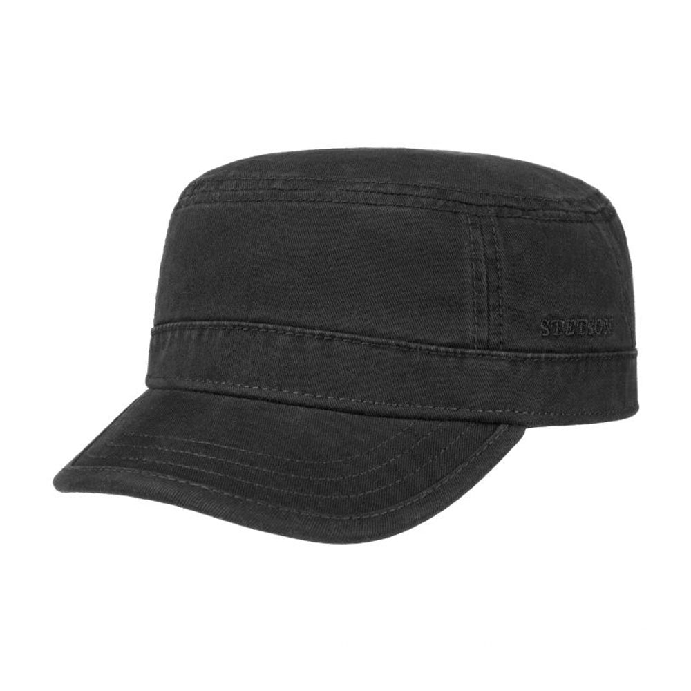 Stetson - Gosper Army Cap - Flexfit - Black – 