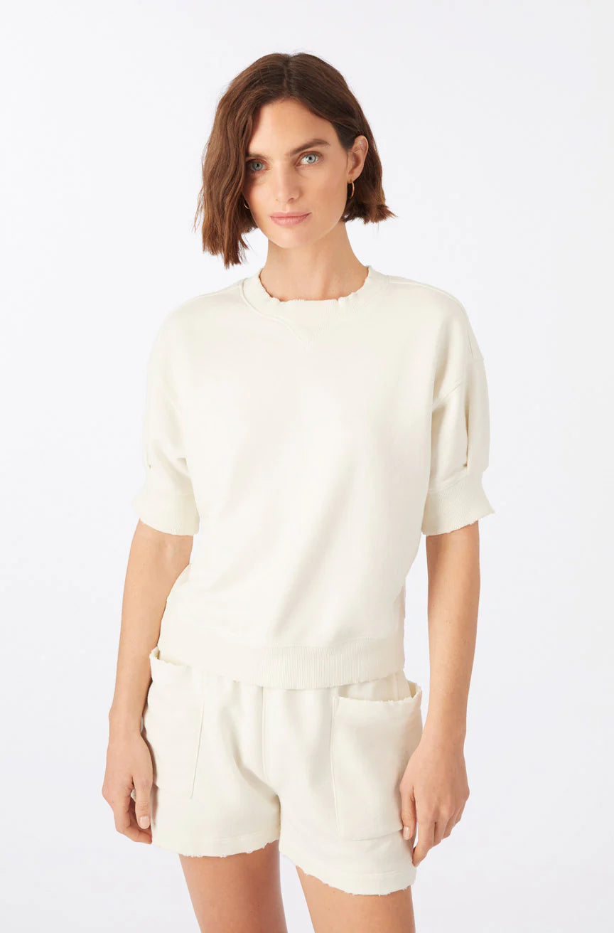 Eileen Sweatshirt in Eggshell