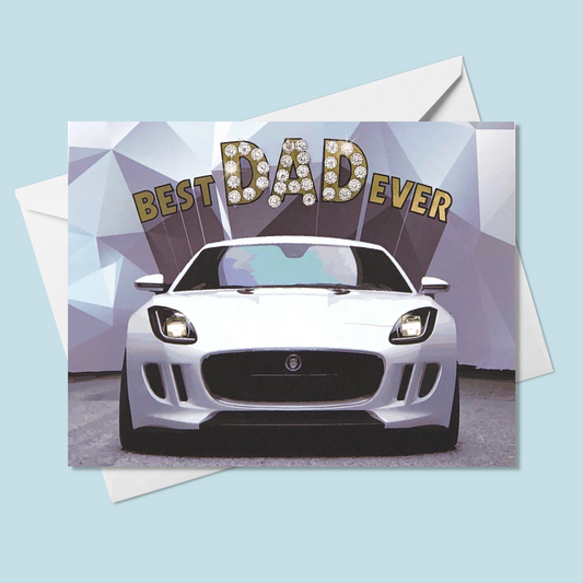 Sports Cars Dad Birthday Card