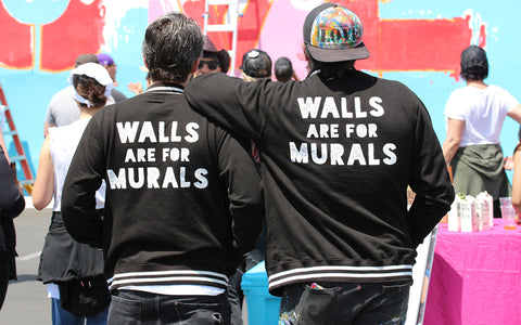 Walls Are For Murals Founder Andy Dubin & Ruben Rojas