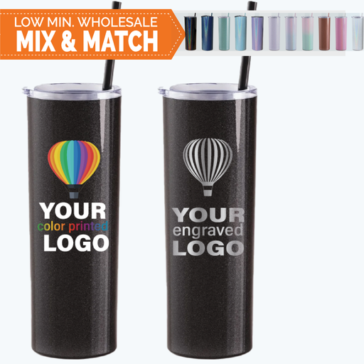 Custom 32 ounce stainless steel insulated tumbler - Winmark Stamp