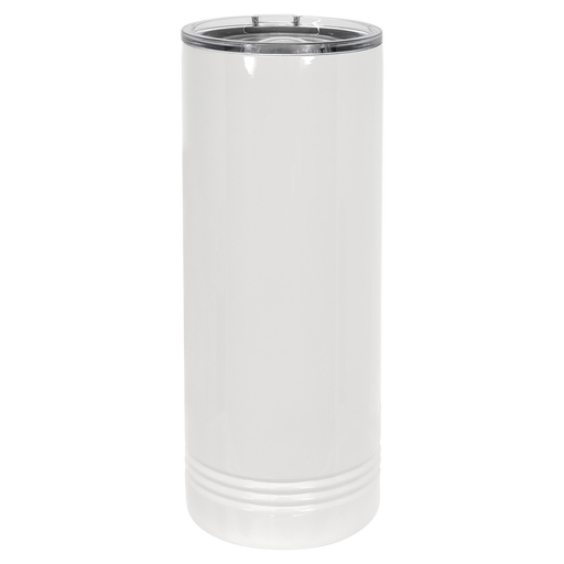 30 oz Stainless Steel Tumbler - White – Blank Sublimation Mugs