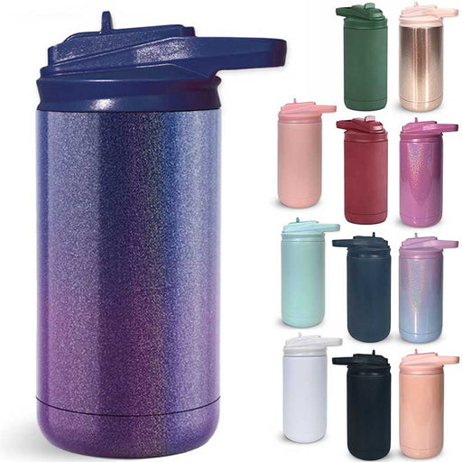 12 oz Vacuum Insulated Stainless Steel Sport Kids Bottle - Powder Coat —  Bulk Tumblers