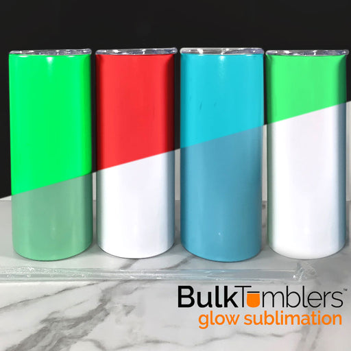 20oz SKINNY Sublimation Tumbler - Straight Skinny Stainless Steel Insu — Bulk  Tumblers