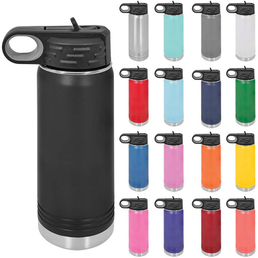 12 oz Sublimatable Vacuum Insulated Stainless Steel Sport Kids Bottle —  Bulk Tumblers