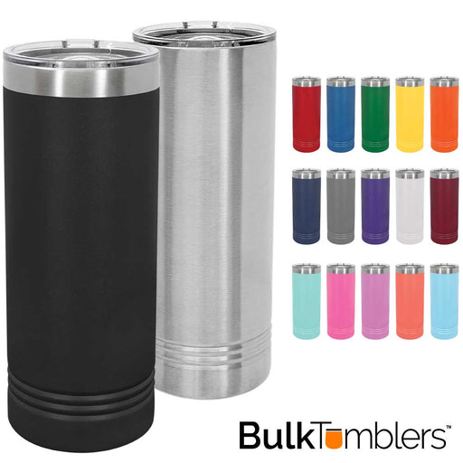 20 oz Stainless Steel Blank Insulated SureGrip Tumbler with Lid — Bulk  Tumblers