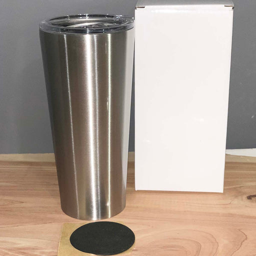 32 oz Tapered Slim SUBLIMATION Stainless Steel Blank Insulated Tumlble —  Bulk Tumblers