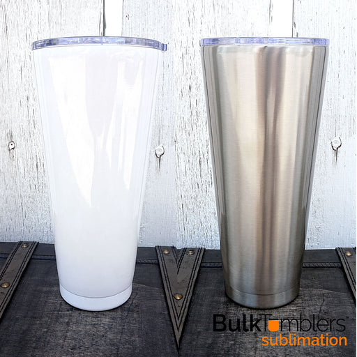 30 oz SUBLIMATION Stainless Steel Blank Insulated Sport Water