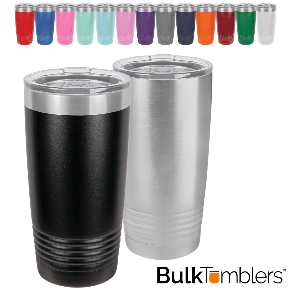 20 Oz Blank Stainless Steel Tumblers Insulated Metal Cups And Wine Glasses Tagged Purple