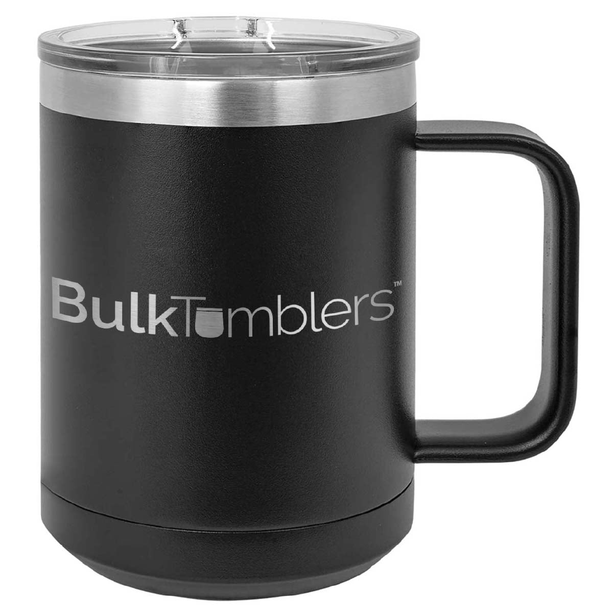 15 Oz Stainless Steel Insulated Coffee Mug Personalized Laser Engraved Bulk Tumblers 8217