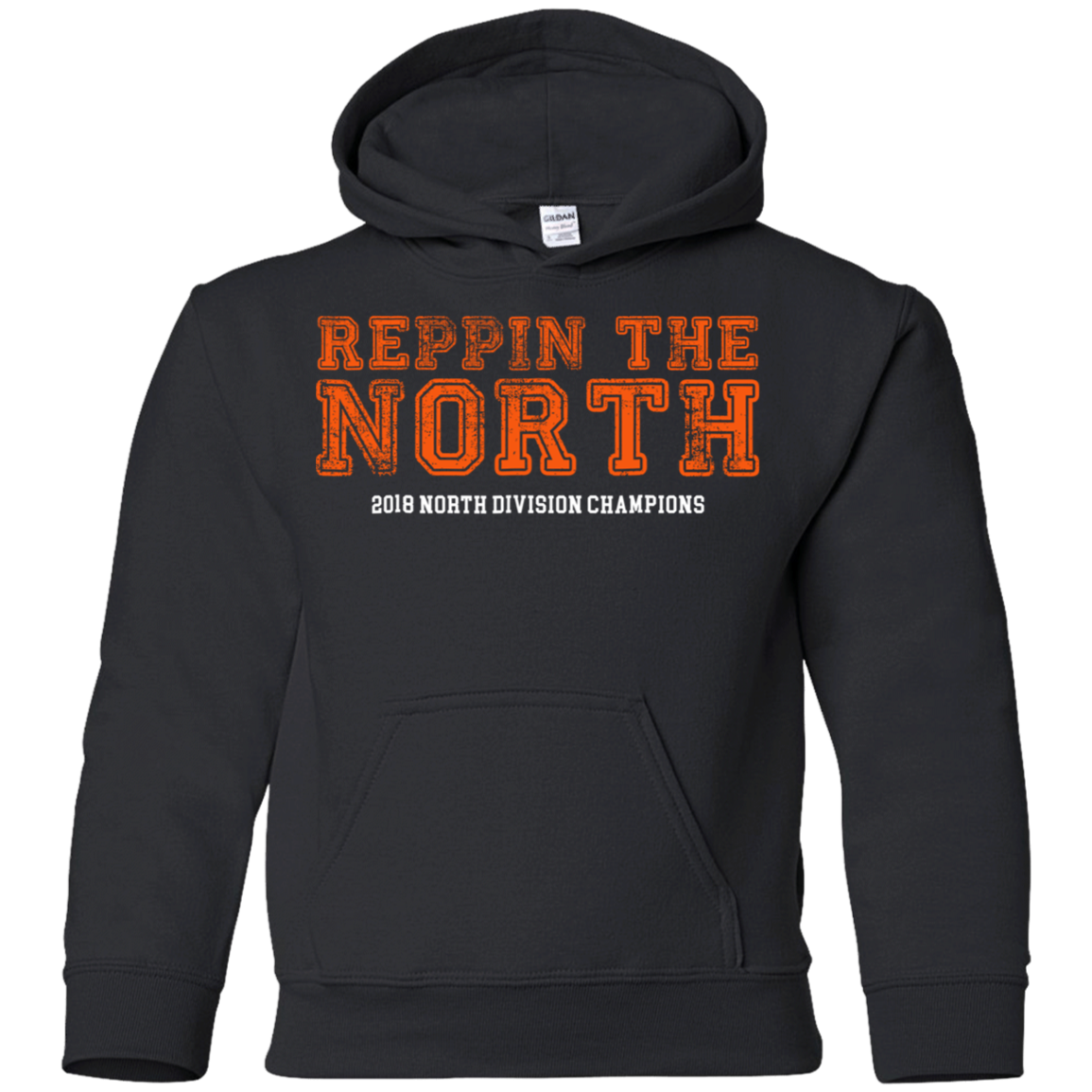 2018 North Division Champions Football - Reppin The North Shirt G185b Pullover 