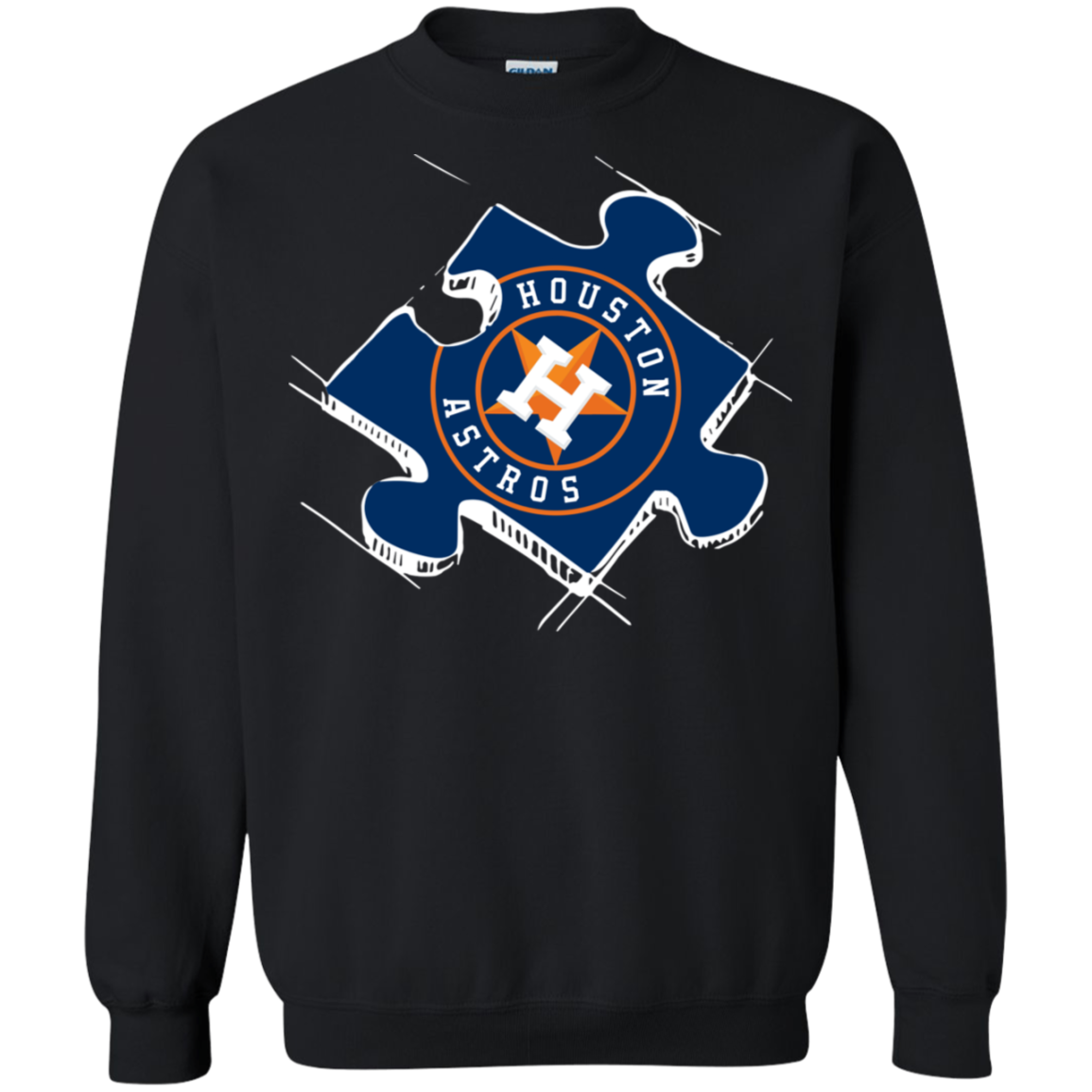 Houston Astros Autism Puzzle Shirts