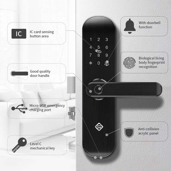 Fingerprint Door Lock Biometric Door Lock