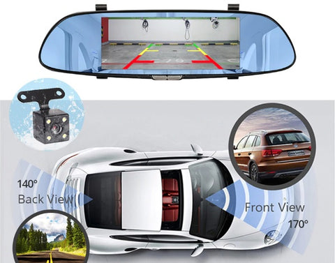 Backup Camera For Car - Rear View Mirror Camera