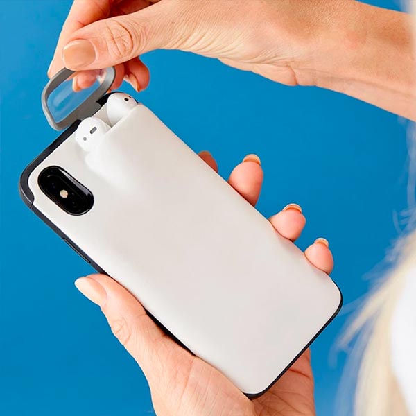 2 In 1 iPhone Airpods Case