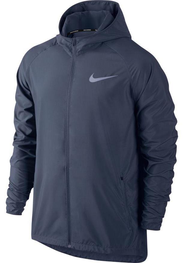 nike black hooded jacket