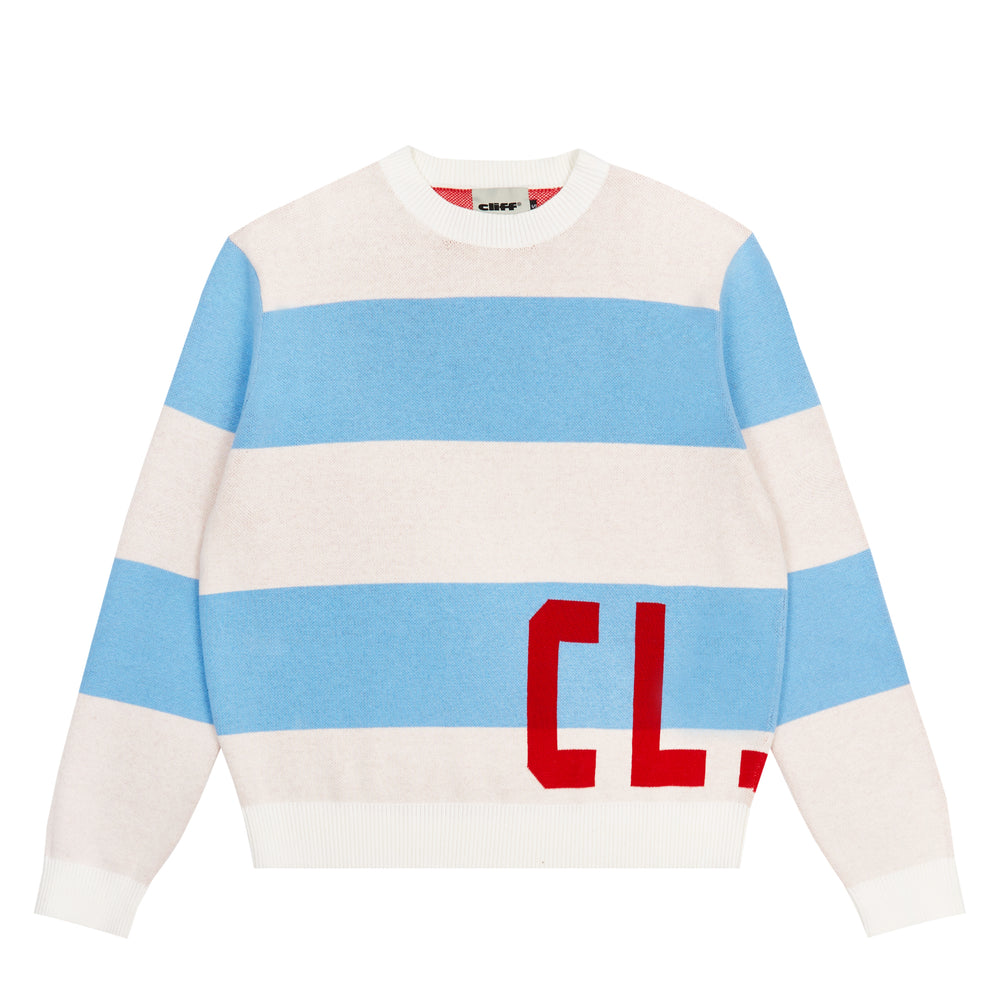 Team Logo Jacquard Knit Sweater — CLiff Projects