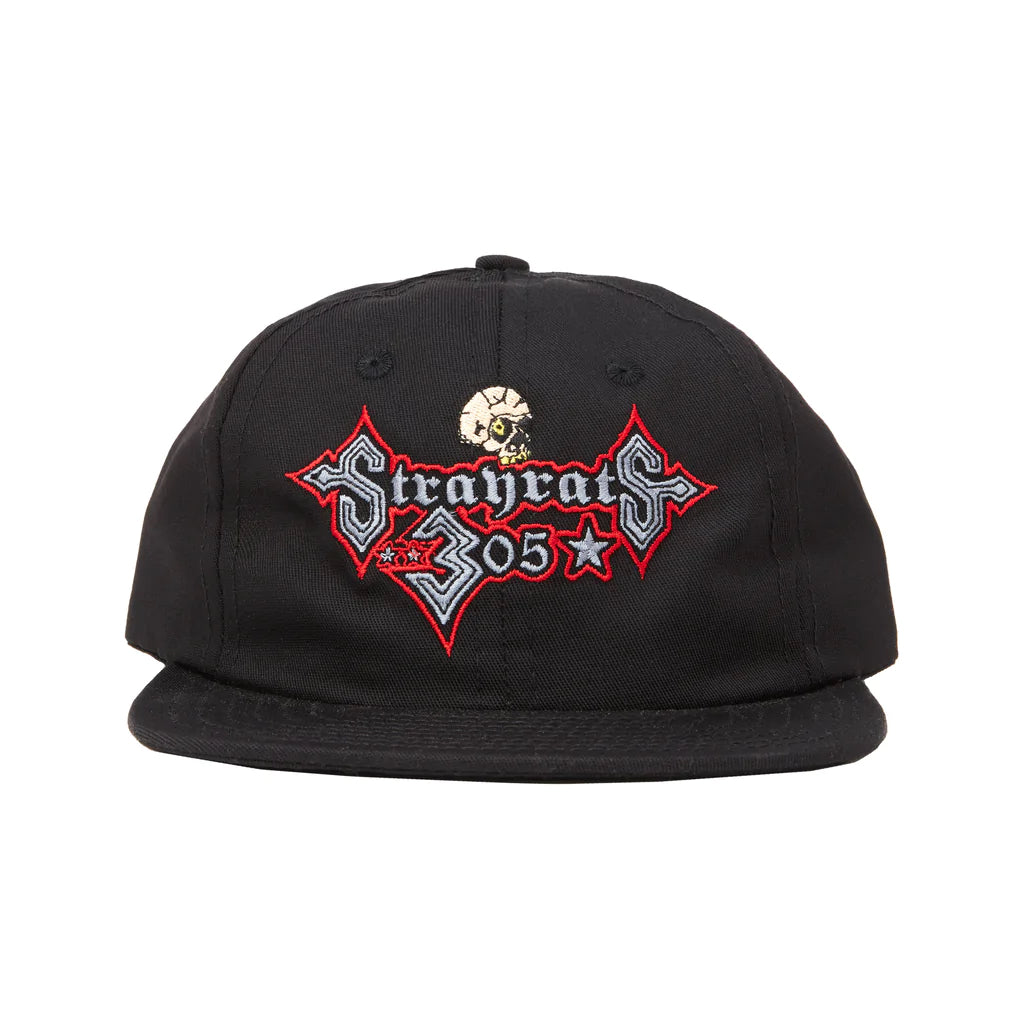 305 Skull Hat (Black)