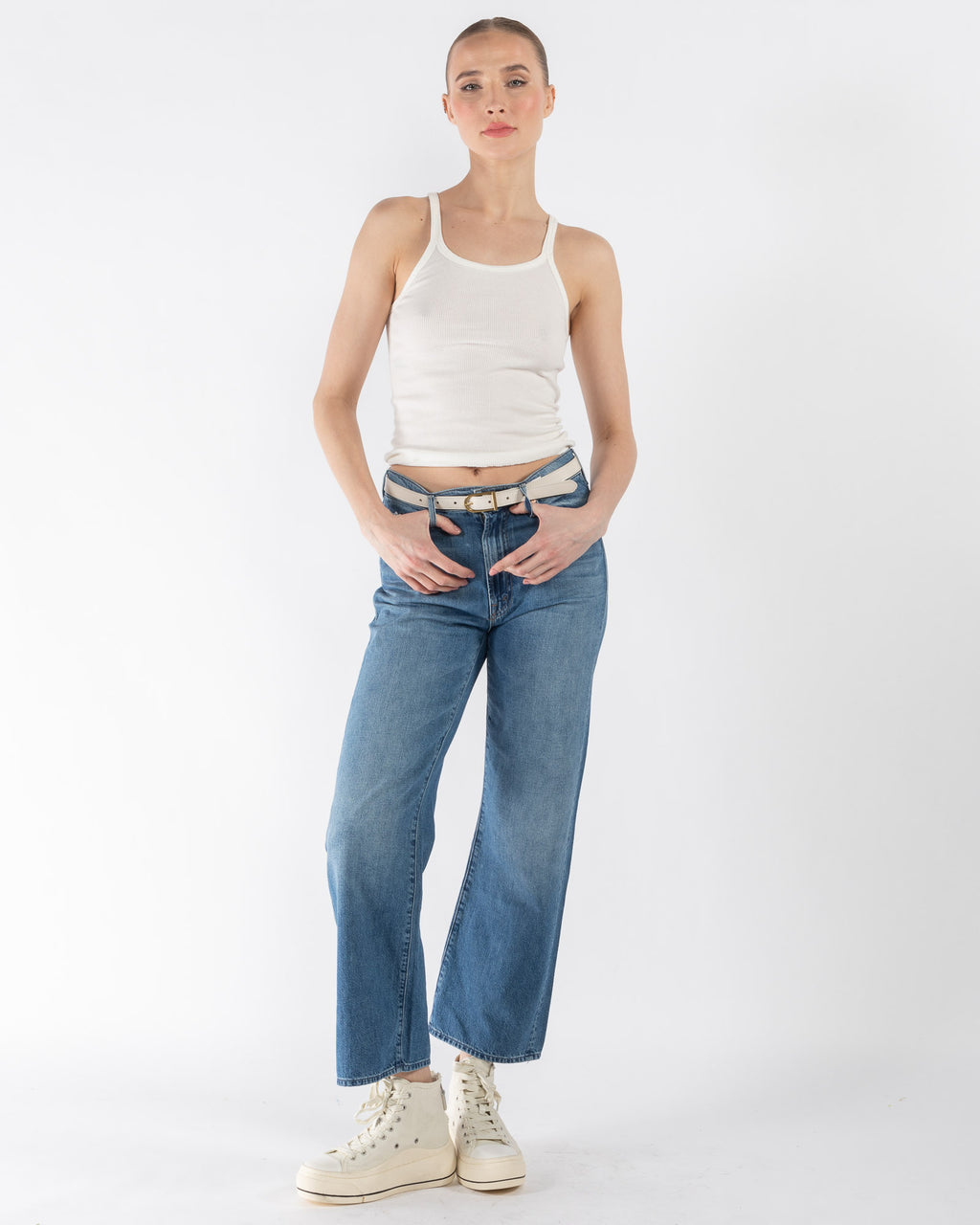 Dodger Ankle Jeans - MOTHER | Luxury Designer Fashion | tntfashion.ca
