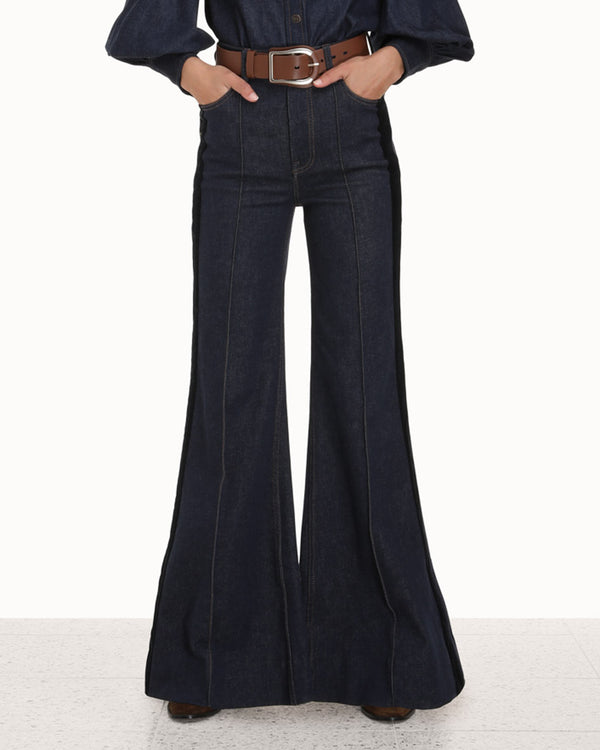 Le Pixie High Flare Mini Slits Jeans – ABoutique Online