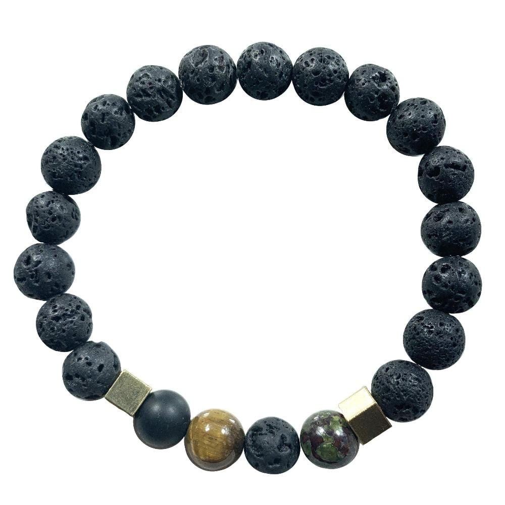 Lava Stone Bracelet Dragon Blood Mi Cielo London