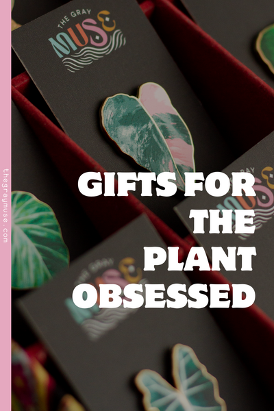 gifts for the plant obsessed pinterest image