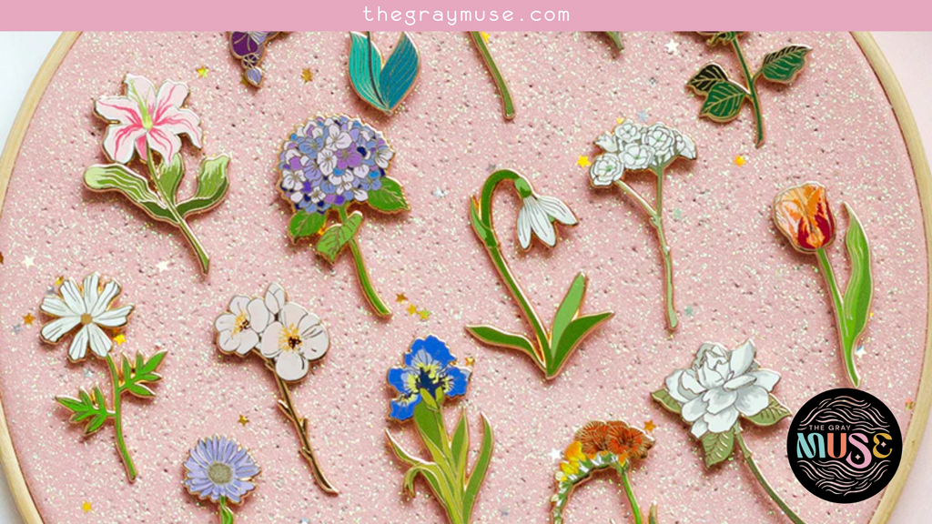 The Ultimate Guide To Gifting Enamel Pins – The Gray Muse