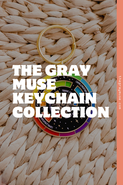 The Gray Muse Keychain Collection