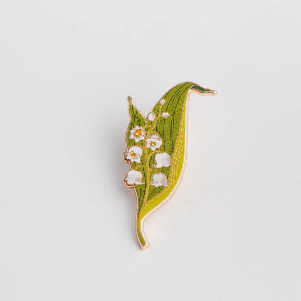 Azalea Floral Enamel Pin, The Gray Muse