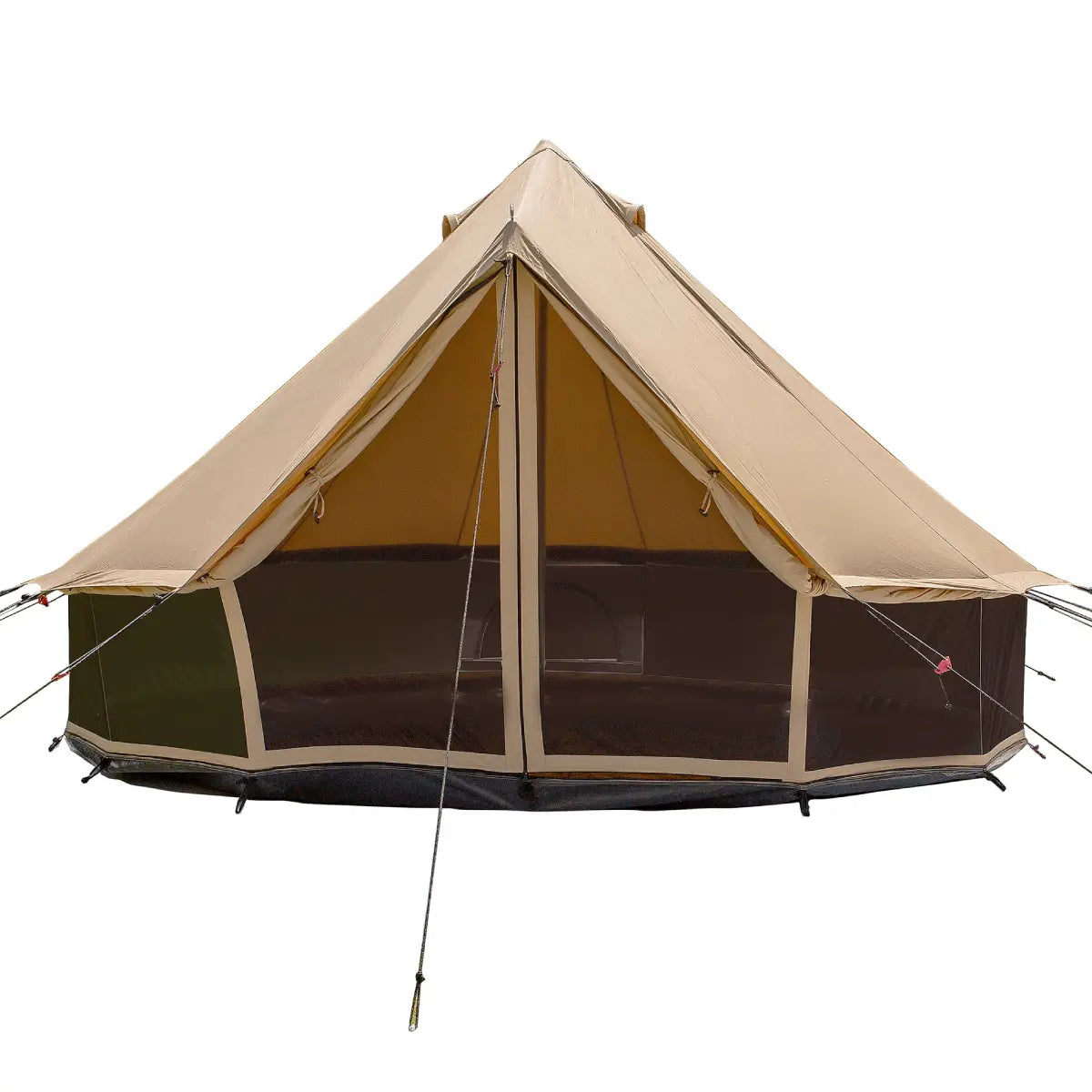 White Duck 10X10 Prota Canvas Tent( Basic Brown) at Tractor Supply Co.
